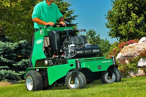 Home in New Providence receiving core aeration services.